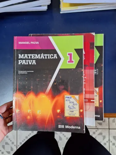 3 livros Matemática Ensino Médio