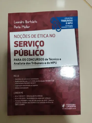 Noções de ética no serviço público
