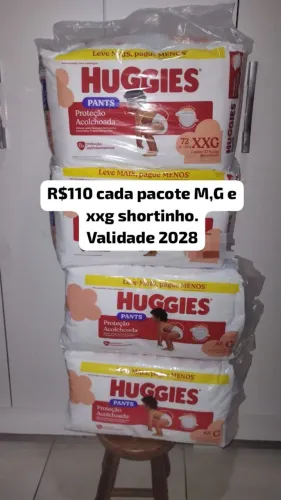 Fraldas descartáveis M,G,xg e xxg Jacaraípe Serra ES