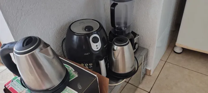 Microondas, Wearfly, Cafeteiras e Liquidificador