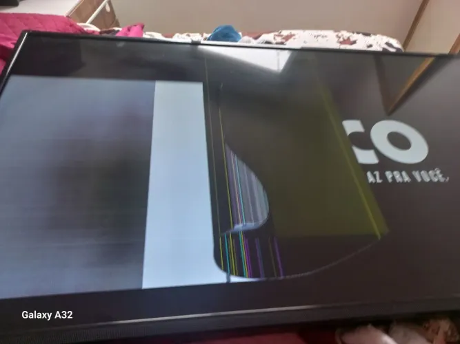 TV philco 50 polegadas com defeito na tela 
