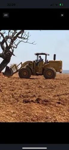 Pá carregadeira CAT 966C