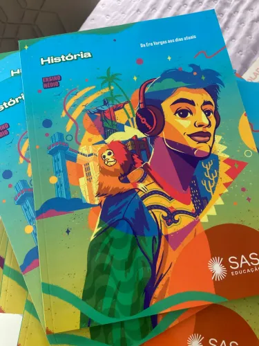 Livro SAS Ensino Médio - História- Ótimo Estado - Era Vargas