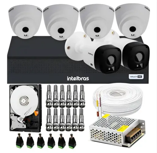 Kit câmera já com instalação incluso
