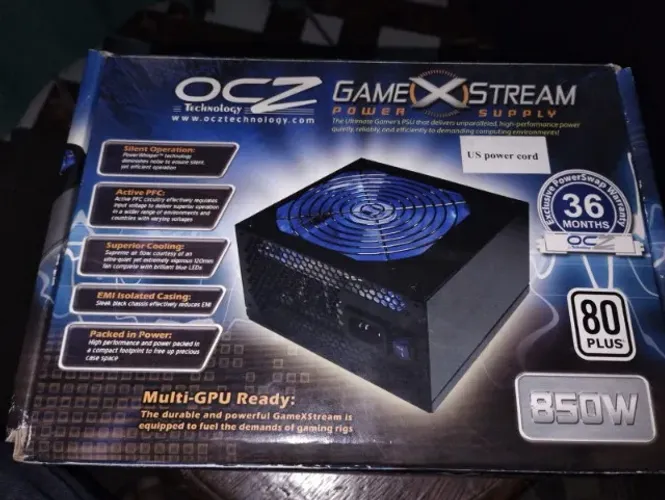 Fonte OCZ Game X Stream 850W