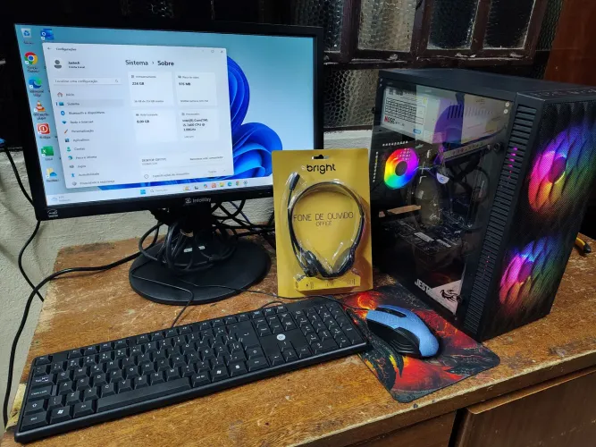 Pc para Jogos Roblox Minecraft CS Go2 Completo Só Venda
