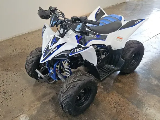 Mini Quadriciclo Rhino 110 Autom. (200 KM Apenas / Parcela Cartões 21X)