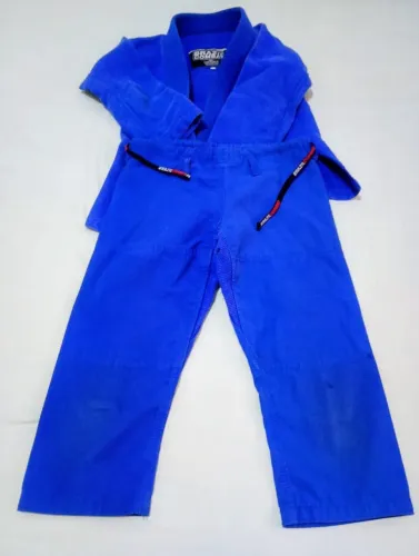 kimono azul Brasil combat 