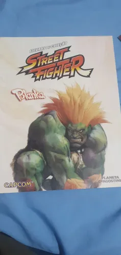 REVISTA STREET FIGHTER PLANETA DEAGOSTINI COLECIONAVEL BLANKA