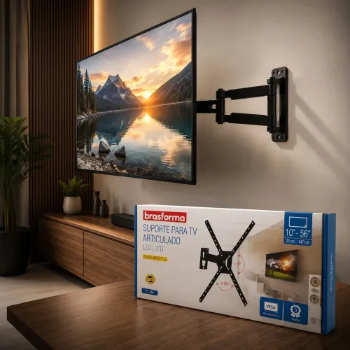 Suporte profissional TRIARCULADO TV