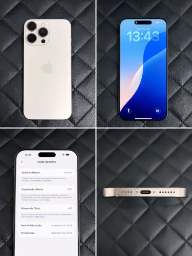 iPhone 16 Pro Max Titânio Deserto - 256gb