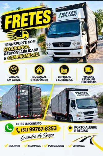 Frete viagem Gravataí região 
