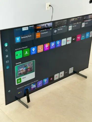 Smasung 65 smart tyzem, versão super slim ,tela super fina ,imagem 4K ,assistente de voz