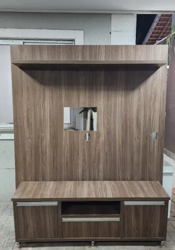 Rack c/ rodinha + painel