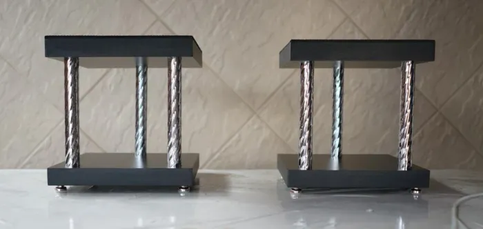 Par de Suporte Para Monitor De Áudio para Estdúdio Studio Cromado Yamaha