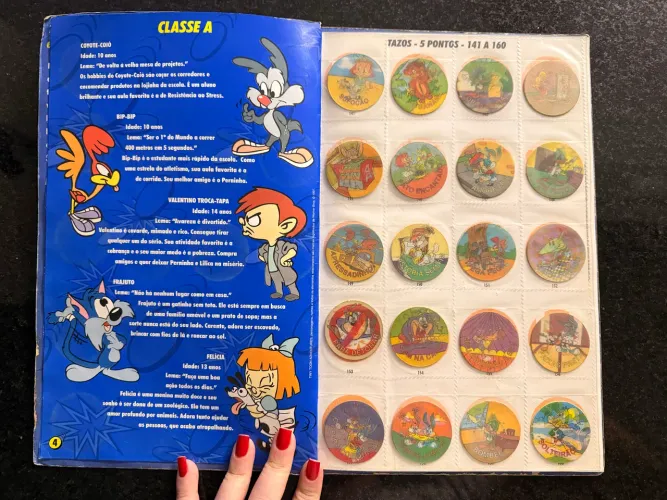 Álbum Tazo Tiny Toon Elma Chips Original