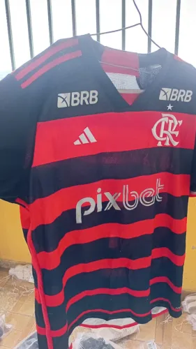 Camisa do Flamengo Tam. GG PIXBET 2024