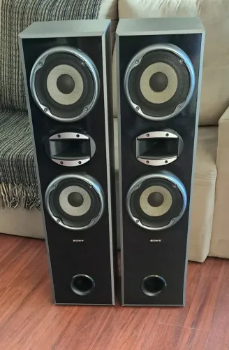 2 Caixas Torres Sony Muteki ( MSP16 ) - Excelentes