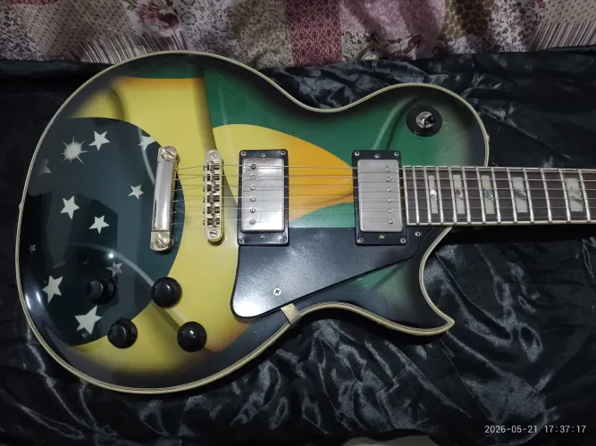 Guitarra Les Paul Golden gld séries custom