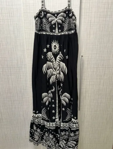 Vestido longo Farm