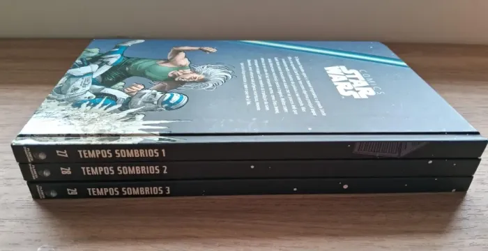 Hqs Comics Star Wars (Deagostini) - vols. 27 e 29 (Tempos Sombrios 1, 2 e 3)