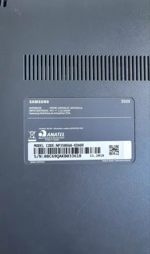 NOTEBOOK SAMSUNG 350X - $800,00