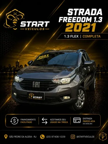 Fiat Strada Freedom 1.3 Flex 8V CS Plus 2021