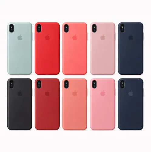 Capinha iPhone XS MAX Diversas Cores e Transparente Silicone Premium | NOVA