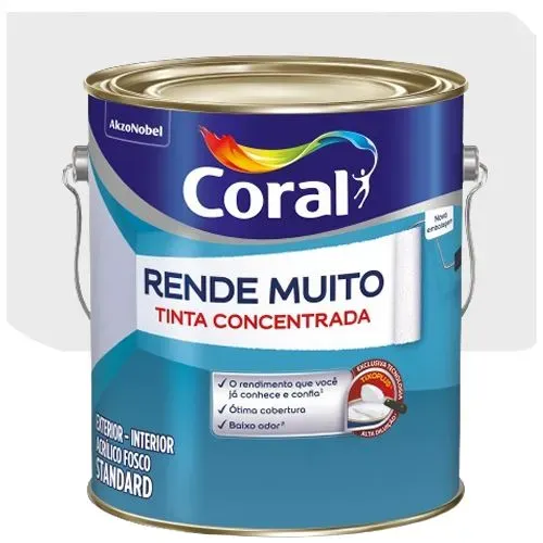Galão coral rende muito.