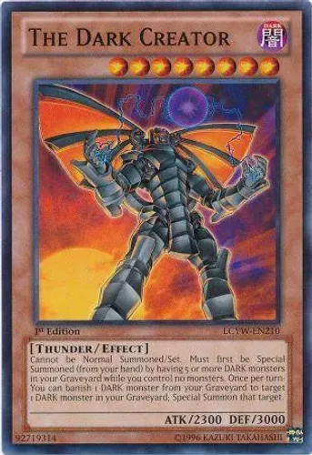 Yugioh!!! The Dark Creator LCYW-EN210 common