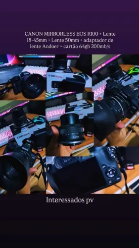 CANON MIRROLESS EOS R100