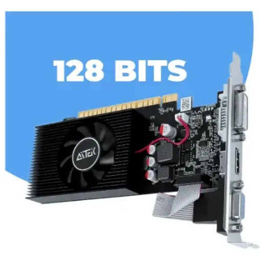 Placa De Vídeo Gt730 Gddr3 4gb Vga Hd Dvi 128 Bits 700mhz