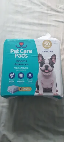 Tapete higiênico para uso veterinário 