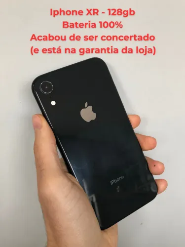 IPHONE XR 128gb (Bateria 100%)