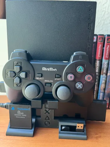 Play2 / PS2 (C/ Controle sem fio)