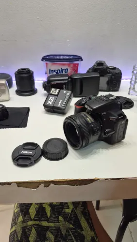 Nikon d5500 22k com 50mm 1.8g