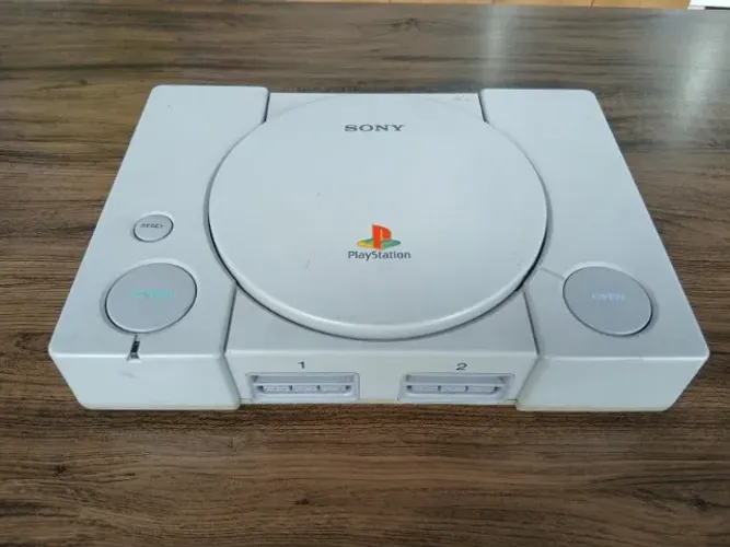 playstation 1 fat não le cds
