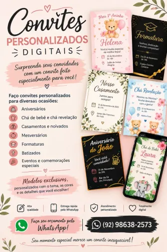 Convite personalizado