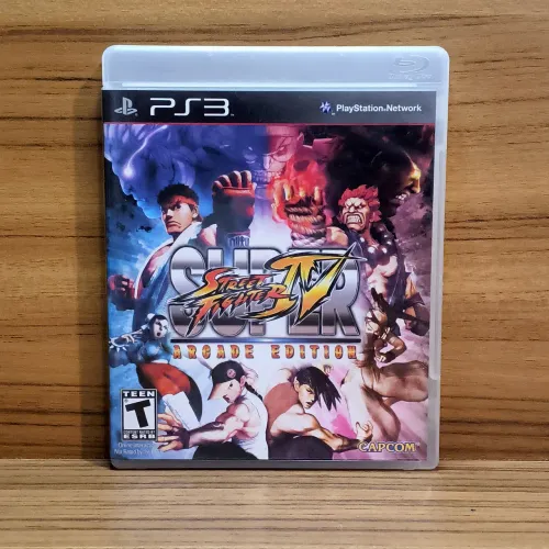 Super Street Fighter 4 PS3 Mídia Física