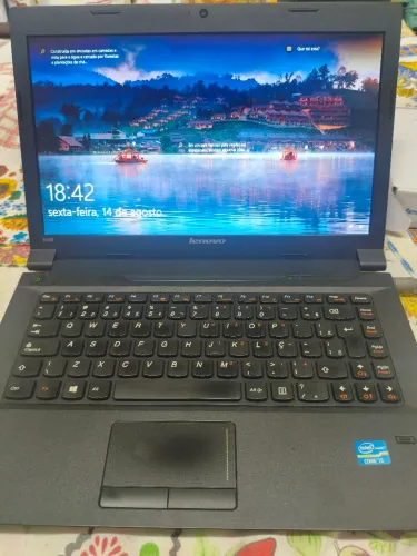 Notebook LENOVO i5 semi-novo 8gb, SSD, FORMATADO, FINTE NOVA, BATERIA BOA