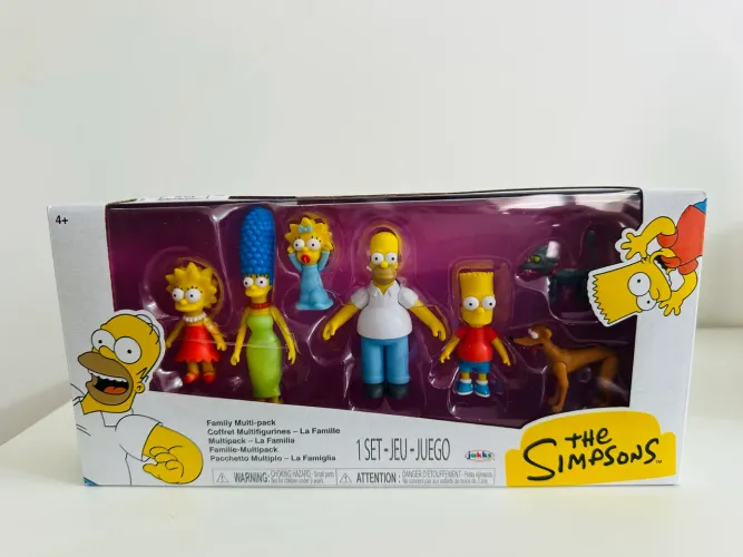 Coleção os Simpsons família Jakks pacífica