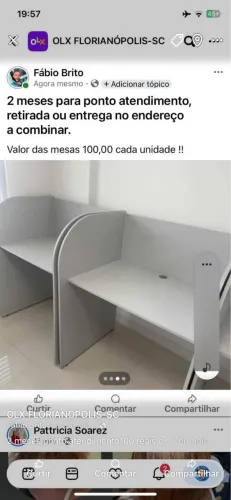 Balcão ponto atendimento 