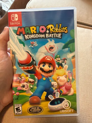 Vendo jogo Nintendo switch mario+rabbids