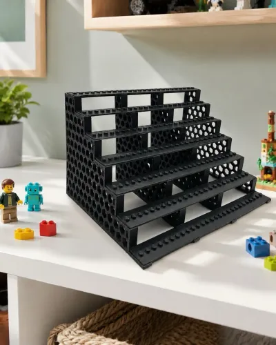 Expositor para Lego - Minifiguras e Blocos de Montar