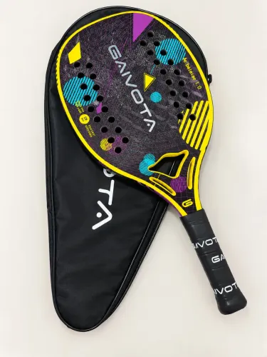 Raquete Beach Tennis Gaivota 3K Carbono 2023 + Capa - Usada 1x