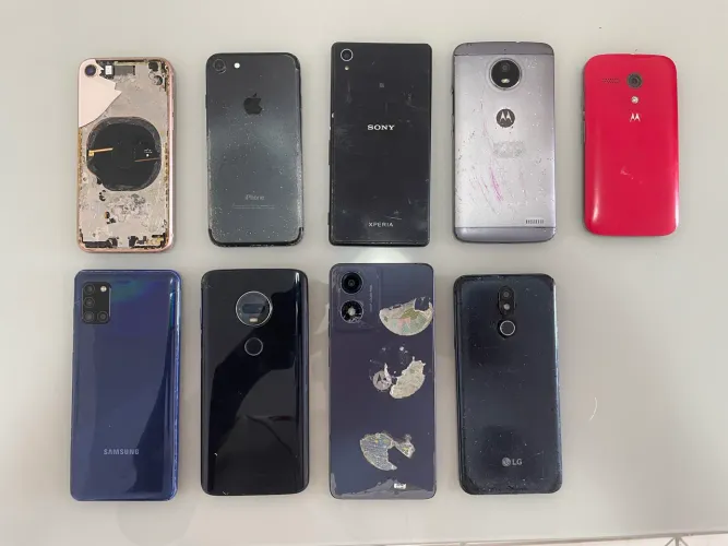 Lote de celulares