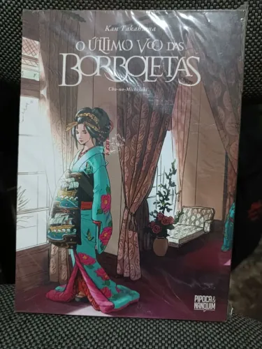 O último vôo das borboletas mangá pipoca e nanquim