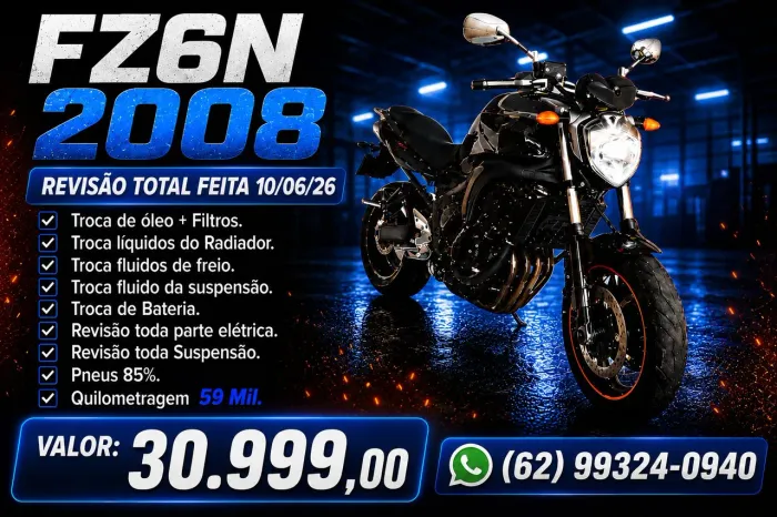 Yamaha Fz6N 2008 600cc