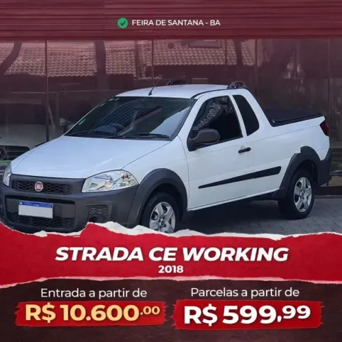 Fiat Strada Working Hard 1.4 Fire Flex 8V CE 2018