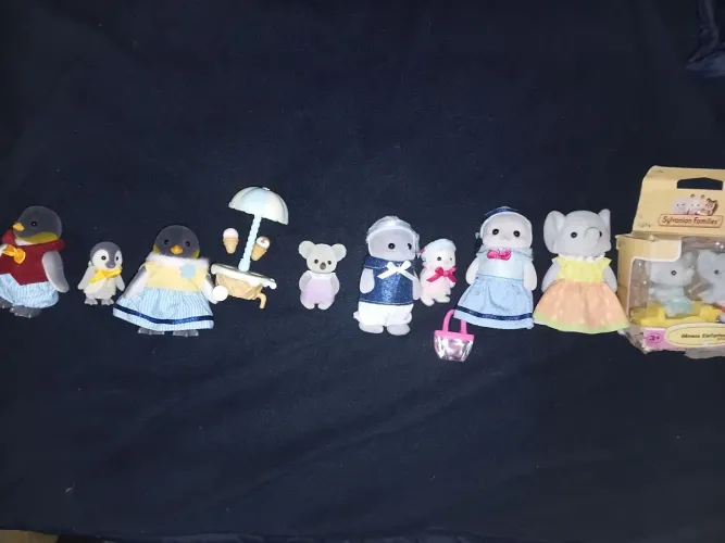Lote de sylvanian families 